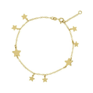 Pulsera de estrellas 2 estrellas grandes y 6 medianas